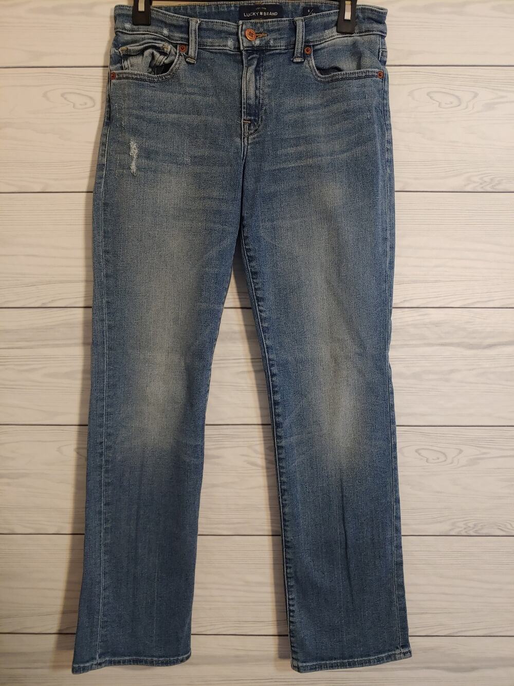Womens Lucky Brand Sweet Straight Jeans sz 6 #2